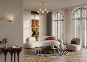 Люстра на штанге Maytoni Dynasty MOD402PL-L20BS3K в Троицке - troick.ok-mebel.com | фото 5