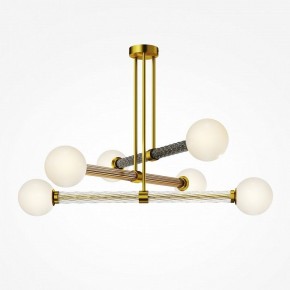 Люстра на штанге Maytoni Teatro MOD287PL-06BS в Троицке - troick.ok-mebel.com | фото 2