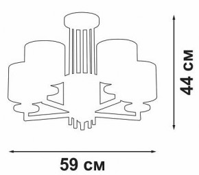 Люстра на штанге Vitaluce V3069 V3069-8/5PL в Троицке - troick.ok-mebel.com | фото 3