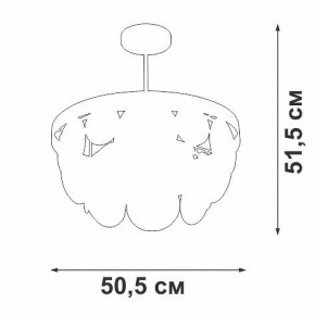 Люстра на штанге Vitaluce V5882 V5882-8/6PL в Троицке - troick.ok-mebel.com | фото 4