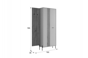 МЕБЕЛЬСОН К8 Прихожая в Троицке - troick.ok-mebel.com | фото 2