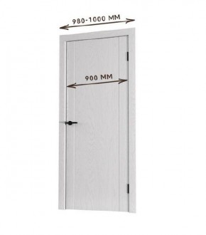 Межкомнатная дверь Bolivar Каньон браун (комплект) 900 в Троицке - troick.ok-mebel.com | фото