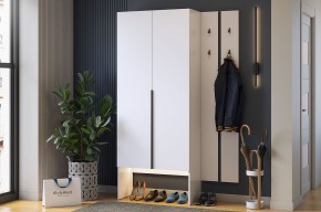 МЕРСИ Прихожая (модульная) белое дерево в Троицке - troick.ok-mebel.com | фото