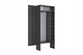 МЕРСИ Прихожая (модульная) графит в Троицке - troick.ok-mebel.com | фото 7
