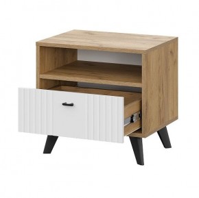 МИЛАН Детская (Дуб Золотой/Белый матовый) в Троицке - troick.ok-mebel.com | фото 13