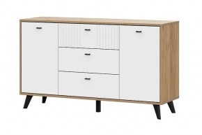 МИЛАН Детская (Дуб Золотой/Белый матовый) в Троицке - troick.ok-mebel.com | фото 16