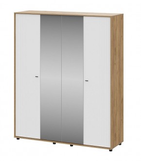 МИЛАН Детская (Дуб Золотой/Белый матовый) в Троицке - troick.ok-mebel.com | фото 41