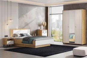 МИЛАН Детская (Дуб Золотой/Белый матовый) в Троицке - troick.ok-mebel.com | фото 48