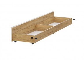 МИЛАН Детская (Дуб Золотой/Белый матовый) в Троицке - troick.ok-mebel.com | фото 5