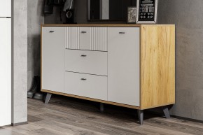 МИЛАН Детская (Дуб Золотой/Белый матовый) в Троицке - troick.ok-mebel.com | фото 52