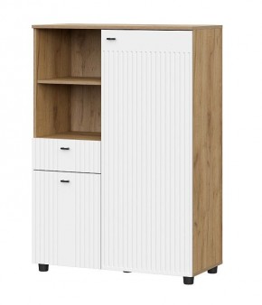 МИЛАН Тумба многофункциональная (Белый матовый) в Троицке - troick.ok-mebel.com | фото