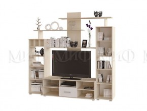 МИНИ-2 Гостиная (МДФ) Графит/Дуб Крафт в Троицке - troick.ok-mebel.com | фото 2