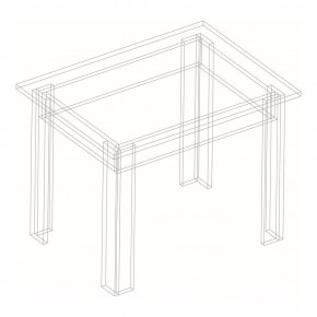 МИНИМЕГА Стол обеденный (айрон рок) в Троицке - troick.ok-mebel.com | фото 2