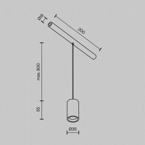 Модульный светильник Maytoni Focus LED C105PL-3W3-6K-BS в Троицке - troick.ok-mebel.com | фото 5