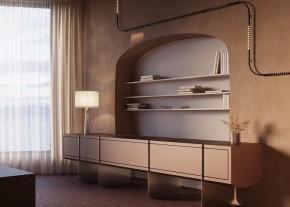 Модульный светильник Maytoni Points C101CL-L1000-24W3-6K-B в Троицке - troick.ok-mebel.com | фото 5