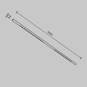 Модульный светильник Maytoni Points C101CL-L1000-24W3-6K-B в Троицке - troick.ok-mebel.com | фото 6