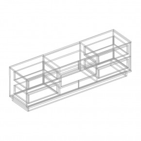 МОНИКА Тумба под ТВ 1600 в Троицке - troick.ok-mebel.com | фото 2