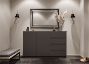 МОРИ МК 1600.1 Комод (графит) в Троицке - troick.ok-mebel.com | фото