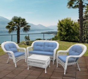 Набор уличный LV-520 White/Blue в Троицке - troick.ok-mebel.com | фото 2