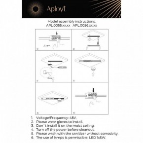Накладной светильник Aployt Marco APL.0055.09.05 в Троицке - troick.ok-mebel.com | фото 2