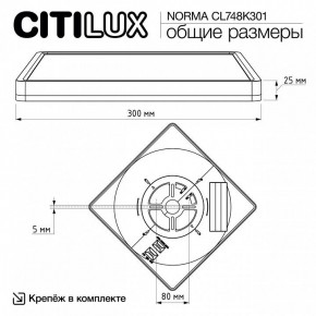 Накладной светильник Citilux Norma CL748K301 в Троицке - troick.ok-mebel.com | фото 11