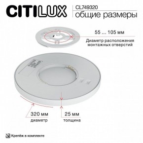 Накладной светильник Citilux Norma CL749320 в Троицке - troick.ok-mebel.com | фото 13