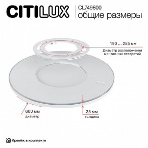 Накладной светильник Citilux NORMA CL749600 в Троицке - troick.ok-mebel.com | фото 12