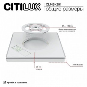 Накладной светильник Citilux Norma CL749K301 в Троицке - troick.ok-mebel.com | фото 13