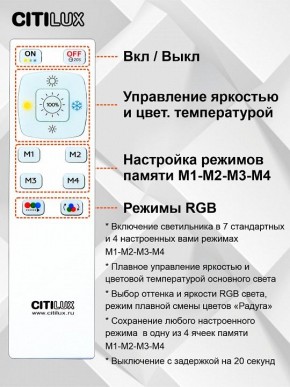 Накладной светильник Citilux Симпла CL714K480G в Троицке - troick.ok-mebel.com | фото 10