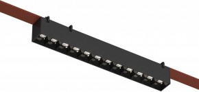 Накладной светильник Denkirs Belty Grill DK5670-BK в Троицке - troick.ok-mebel.com | фото