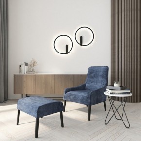 Накладной светильник Denkirs ROUND DK5035-BK в Троицке - troick.ok-mebel.com | фото 5