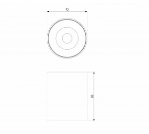 Накладной светильник Elektrostandard Primo 25116/LED в Троицке - troick.ok-mebel.com | фото 3