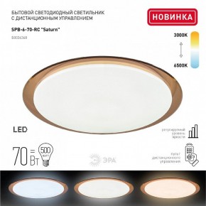 Накладной светильник Эра Классик SPB-6-70-RC Saturn (B) в Троицке - troick.ok-mebel.com | фото 2