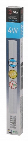 Накладной светильник Эра  LLED-01-04W-4000-E в Троицке - troick.ok-mebel.com | фото 6