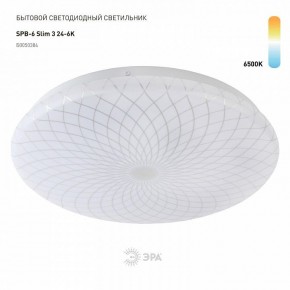 Накладной светильник Эра Slim SPB-6 Slim 3 24-6K в Троицке - troick.ok-mebel.com | фото 2