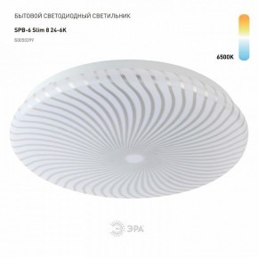 Накладной светильник Эра Slim SPB-6 Slim 8 24-6K в Троицке - troick.ok-mebel.com | фото 2