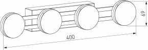 Накладной светильник Eurosvet Tapioca 90332/4 черный в Троицке - troick.ok-mebel.com | фото 4