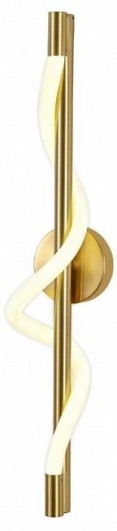 Накладной светильник Indigo Intreccio 14025/1W Brass в Троицке - troick.ok-mebel.com | фото 2