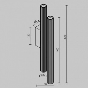 Накладной светильник Maytoni Calipso C082WL-24W2.7K-BS в Троицке - troick.ok-mebel.com | фото 4