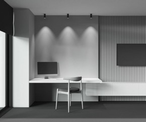 Накладной светильник Maytoni FOCUS LED C056CL-L12B2.7K-W-B в Троицке - troick.ok-mebel.com | фото 5