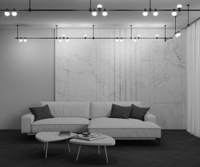 Накладной светильник Maytoni Luna TR149-1-5W4K-B в Троицке - troick.ok-mebel.com | фото 4