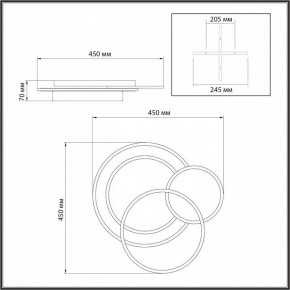 Накладной светильник Sonex Pine 7735/80L в Троицке - troick.ok-mebel.com | фото 10