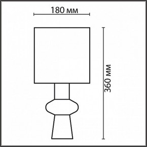 Настольная лампа декоративная Lumion Segi 8129/1Т в Троицке - troick.ok-mebel.com | фото 4
