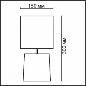 Настольная лампа декоративная Lumion Tanita 8158/1Т в Троицке - troick.ok-mebel.com | фото 4
