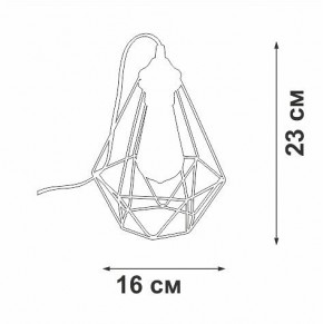 Настольная лампа декоративная Vitaluce V2803 V2803-1/1L в Троицке - troick.ok-mebel.com | фото 3