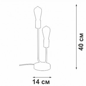 Настольная лампа декоративная Vitaluce V3005 V3005-1/2L в Троицке - troick.ok-mebel.com | фото 5