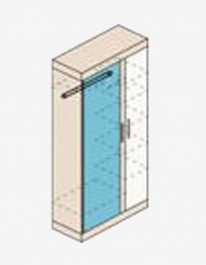 НИКА Н1 Шкаф для одежды в Троицке - troick.ok-mebel.com | фото 3