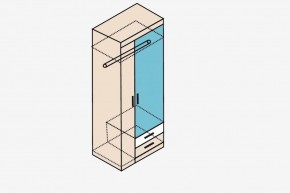 НИКА Н10з Шкаф для одежды в Троицке - troick.ok-mebel.com | фото 4