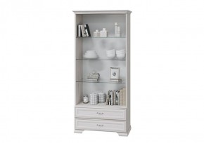 НИКОЛЬ Шкаф-витрина с 2 ст.дв. и 2 ящика в Троицке - troick.ok-mebel.com | фото 2