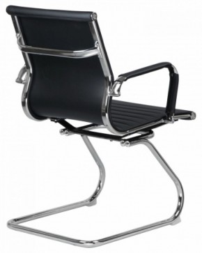 Офисное кресло для посетителей LMR-102N Черный в Троицке - troick.ok-mebel.com | фото 3
